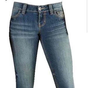 Harley-Davidson® Women's Skinny Slim-Fit Low-Rise Jeans, MD Indigo 99130-17VW